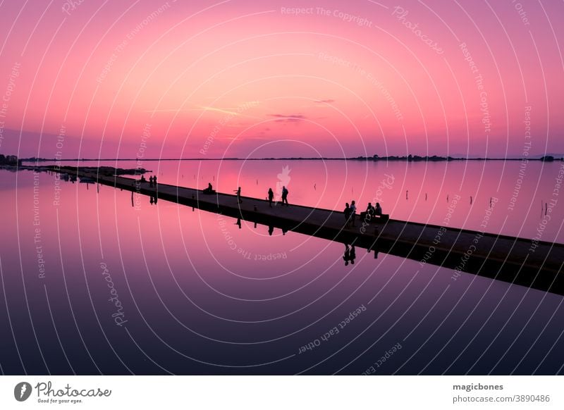 Lefkas Yachthafen bei Sonnenuntergang, Lefkada, Griechenland lefkada Silhouette farbenfroh Sommer Urlaub Natur Jachthafen Pier Wasser Tourismus Hintergrund