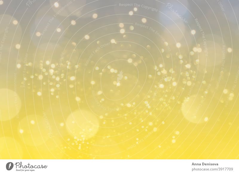 Abstraktes Licht, Bokeh-Muster Gradient verschwommen Unschärfe Herz Liebe Hintergrund defokussieren lichtvoll gelb endgültig grau Farbe Jahr Stilrichtung 2021