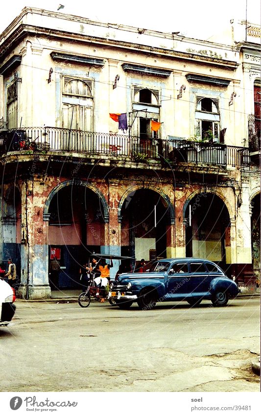 cuba 3 Kuba Mittelamerika Stadt Straße Architektur