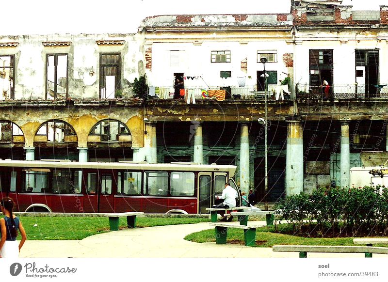cuba 2 Kuba Mittelamerika Stadt Straße Architektur