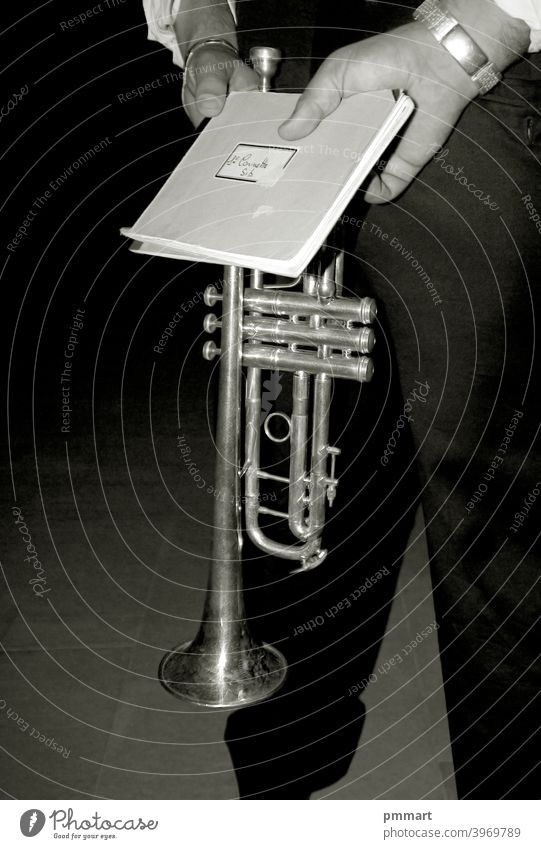 Hornmusik für Konzert, Jazz und Soul - ein lizenzfreies Stock Foto