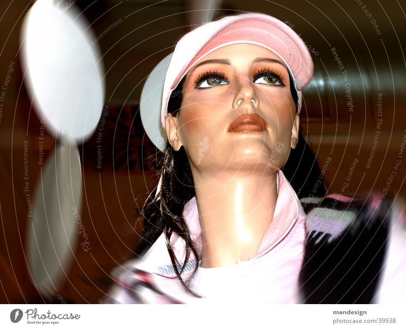 Puppe mit Stil Schaufensterpuppe Frau Porträt schön Fototechnik Mensch modern Leben Mode