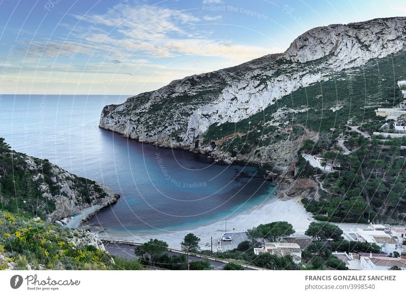 Strand La Granadella in der Provinz Jávea Alicante. granadella alicante javea Spanien Spanisch Landschaft Wasser Schönheit in der Natur Landschaft - Natur MEER