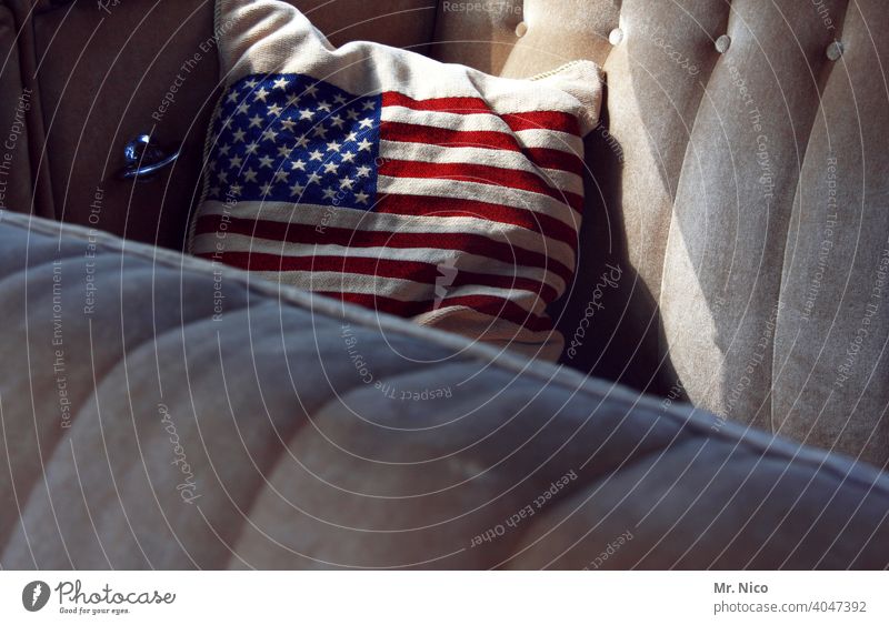 US Oldtimer USA streifen Sterne Symbole & Metaphern patriotisch Patriotismus Stripes Stars Vereinigte Staaten von Amerika Freiheit Flagge Stars and Stripes