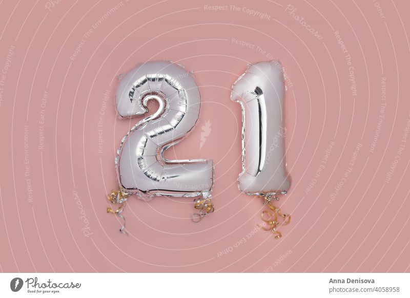 Silber Zahl Ballons 21 Luftballon 12 zwölf Nummer Jahrestag Geburtstag Gefolgsleute mag Termin & Datum Januar Dekoration & Verzierung Glitter glänzend grün