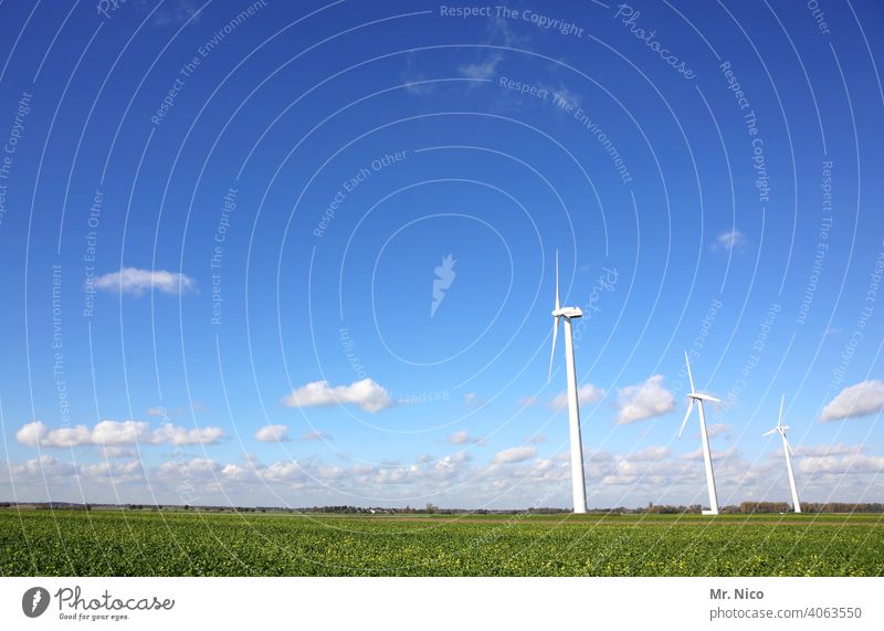 Windkraftanlage Himmel Energiewirtschaft Erneuerbare Energie Technik & Technologie ökologisch Umwelt Umweltschutz umweltfreundlich Energiekrise Sauberkeit