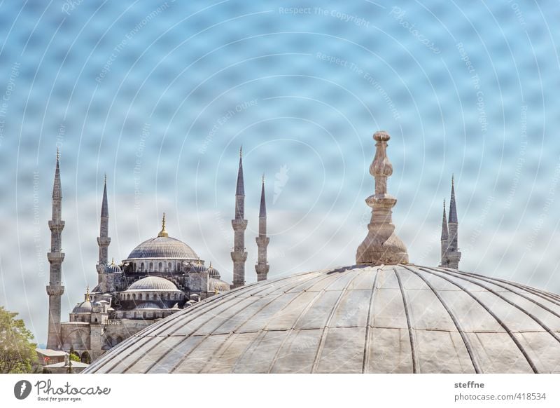 1004 Nächte | Fata Morgana Istanbul Türkei Kirche Sehenswürdigkeit Wahrzeichen Religion & Glaube Islam Blaue Moschee Hagia Sophia Minarett schön elegant