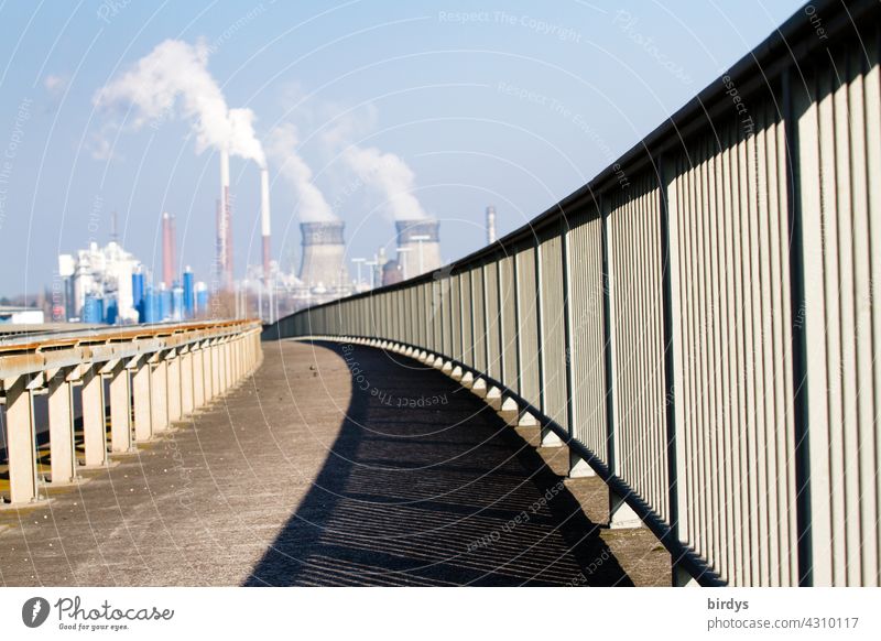Shell - Raffinierie und Kraftwerk in Köln- Godorf Raffinerie fossile Brennstoffe shell Umweltverschmutzung Luftverschmutzung Kraftstoff Schornstein