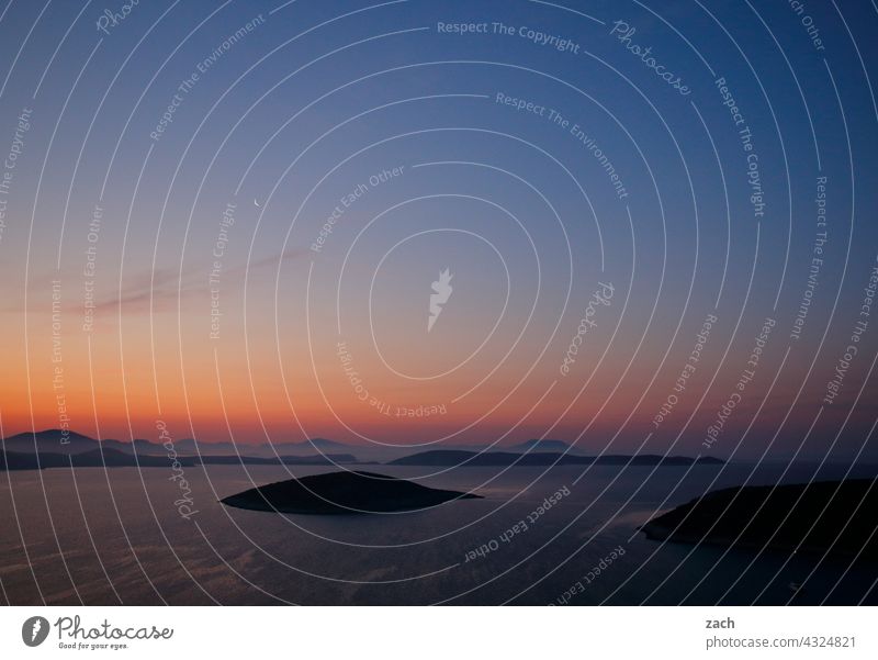 Was will man Meer? Abend Felsen Wasser Hügel Urlaub Sommer Himmel blau Küste Iraklia Inseln Dämmerung Sonnenaufgang Mittelmeer Sonnenuntergang Sonnenlicht