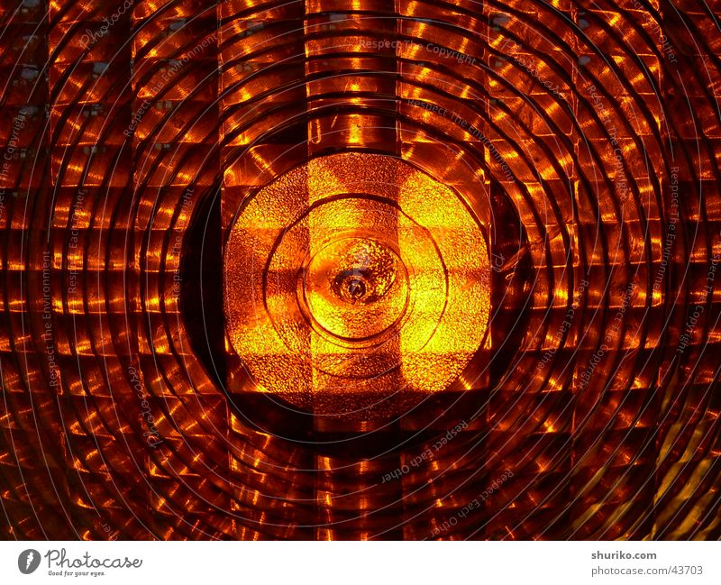 [:::orange:::] Bruch Design Lichtspiel Physik Warnleuchte Elektrisches Gerät Technik & Technologie abstract abstrait Bahnhof de Deutschland elliptical