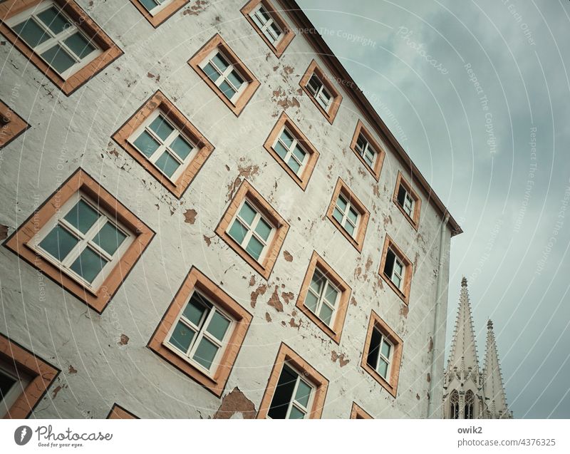 Görlitz, St. Peter & Paul Kleinstadt Altstadt Bauwerk Architektur Haus Mauer Wand Fenster Fassade alt Wahrzeichen historisch Religion & Glaube Kirche Dom