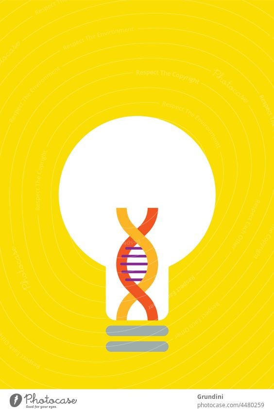 Glühbirnen-Moment Grafik u. Illustration Lifestyle DNA Ideen Inspiration
