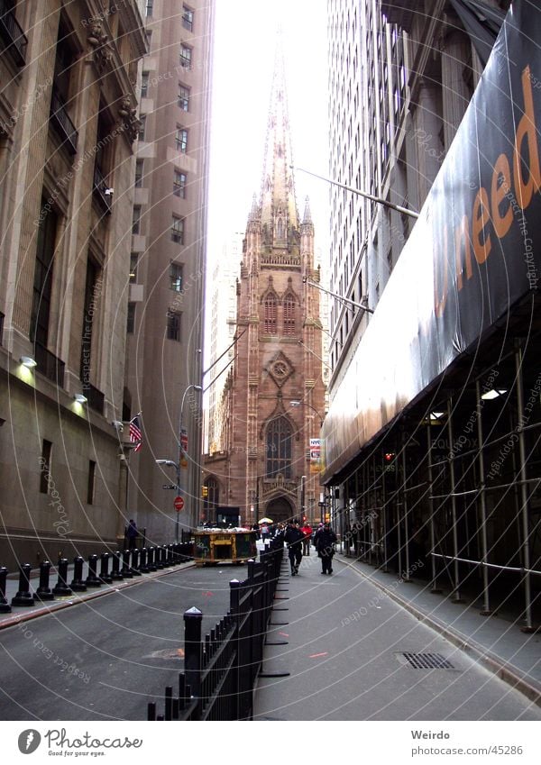 ..:: NYC ::.. New York City Gasse Seitenstraße Nordamerika Religion & Glaube Architektur