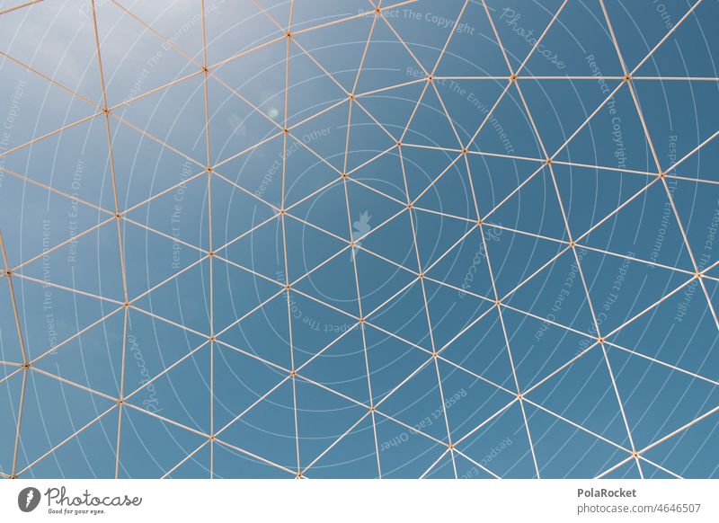 #A0# Gerüst der Welt formen Strukturen & Formen Symmetrie symmetrisch symmetrische Form Kuppeldach Kuppelbau kuppelzelt kuppelkonstruktion Stahlkonstruktion