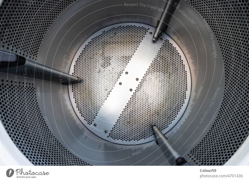 In der Waschmaschine Hintergründe Muster Oberfläche Stahl Legierung rau Titan Industrie Leichtmetall Platin Design Konstruktion sanft Chrom