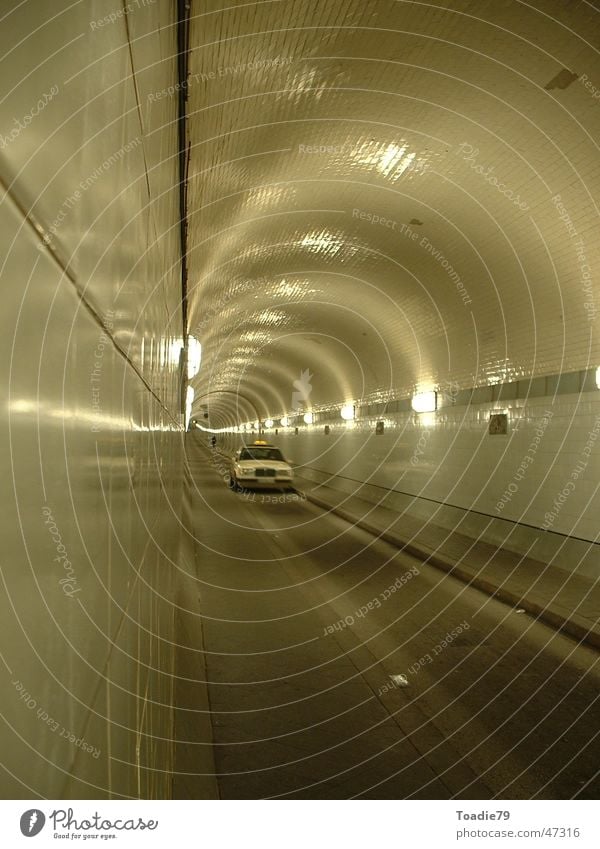 Alter Elbtunnel Hamburg Taxi Tunnel Europa PKW Straße Sankt Pauli-Elbtunnel Architektur