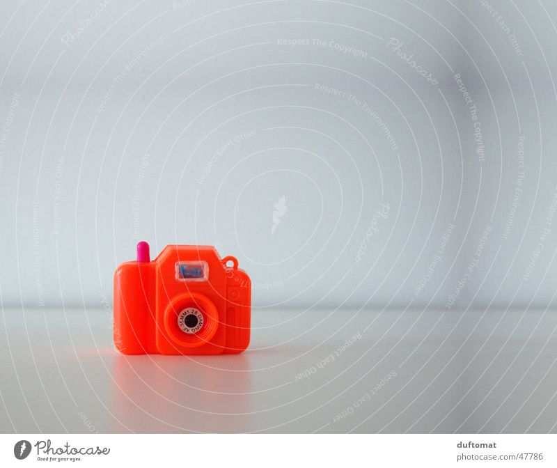 MiniFoto Miniatur Neonlicht rot Spielzeug Klacken Fotografieren Sucher klein Fotokamera orange fotoaparat ruhig Brennpunkt
