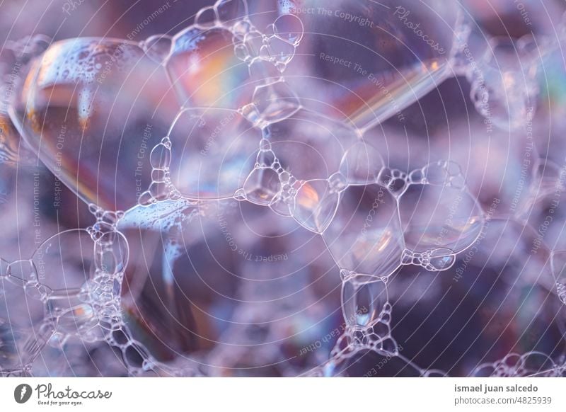 soab Blasen Tapete, abstrakten Hintergrund Schaumblase Seifenblasen Badeschaum Kugel texturiert Hintergründe Muster durchsichtig Farben farbenfroh mehrfarbig