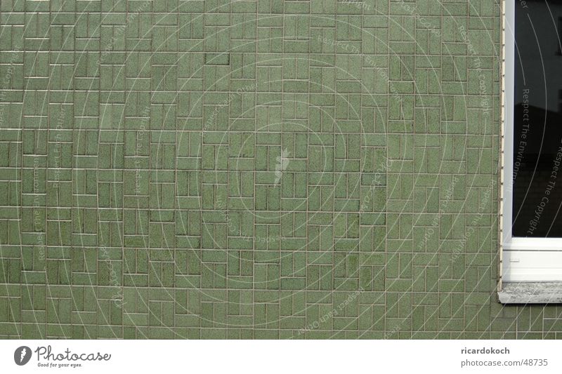 Kachel Wand grün Muster Fliesen u. Kacheln Strukturen & Formen Architektur