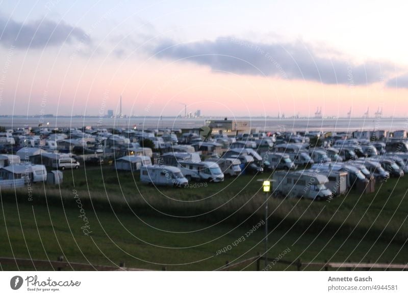 Campingurlaub an der Nordsee Campingplatz Meer Urlaub Ferien & Urlaub & Reisen Wohnwagen Wohnmobil Erholung Freiheit Tourismus Mobilität