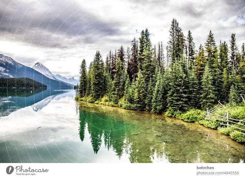 immer wieder kanada Natur Kanada See Nordamerika Bergsee Gletscher