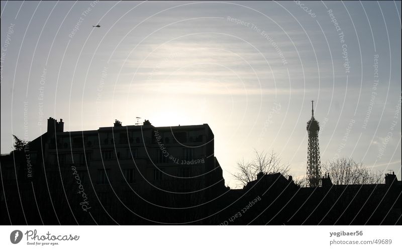 Helicopter über Paris Hubschrauber Tour d'Eiffel