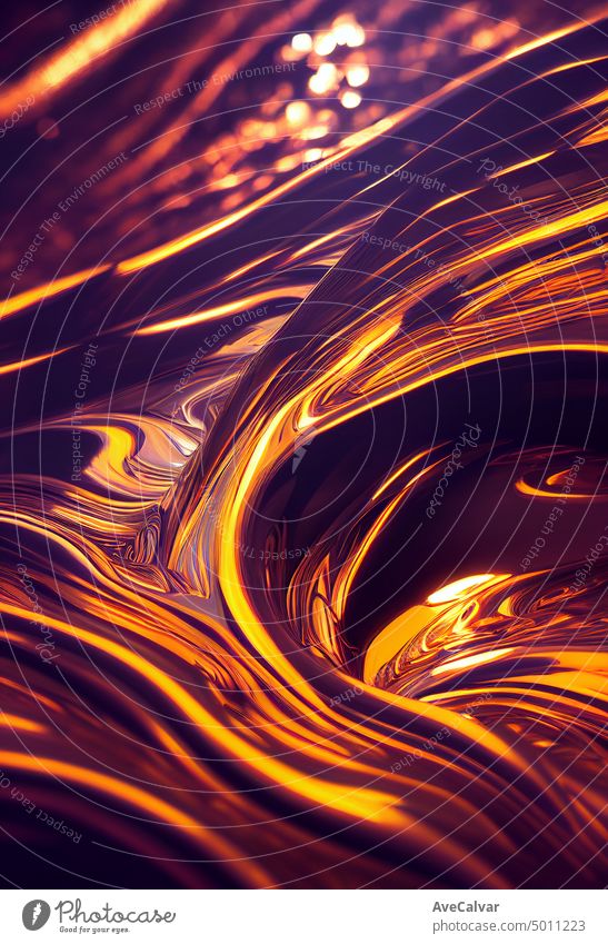 Schillernde Makro Hintergrund der bunten Flüssigkeit Flüssigkeit. Minimale bunte Handytapete irisierend Steigung Bild liquide Erdöl purpur Regenbogen Oberfläche