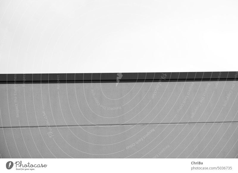 abstrakte Flächen und Linien in schwarzweiß Strukturen & Formen Schwarzweißfoto Außenaufnahme Kontrast Schatten Licht Grafik u. Illustration Detailaufnahme