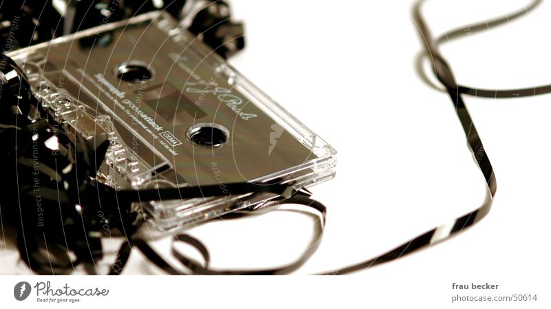 tape Musikkassette Bandsalat Hörspiel hören kasette