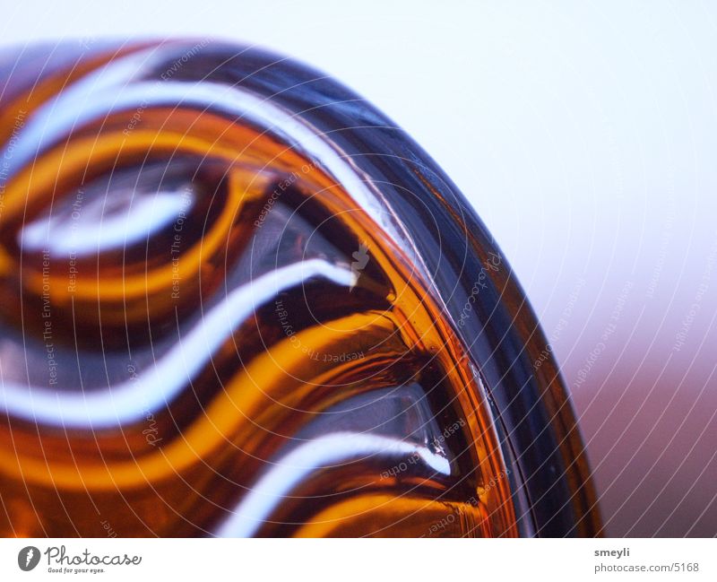 Wellenreiter 01 rund Oval Fototechnik Glas orange tranzparenz Bogen lich