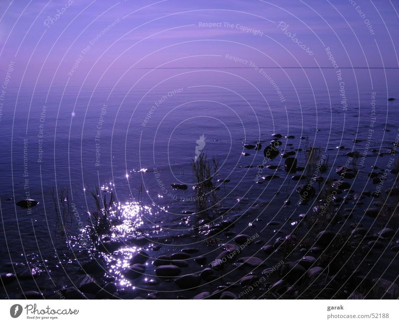 Tag.am.See.1 Gewässer ruhig Erholung träumen Schweden Natur Wasser reflektion Stein blau