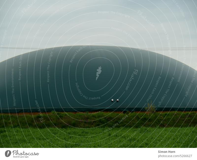 Biogasanlage Energie Landwirtschaft Vergärung Erneuerbare Energie Wärmeerzeugung heizen Energiewirtschaft Agrarwirtschaft lokal regional Heizung Kuppel