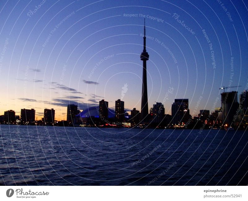 toronto skyline Toronto Sonnenuntergang Stadt Skyline