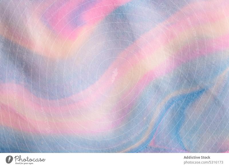 Nahaufnahme von schönen abstrakten bunten Wellen aus buntem Ton Knetmasse gemacht Farben mischen Knetgummi Hintergrund texturierter Hintergrund Verschüttungen