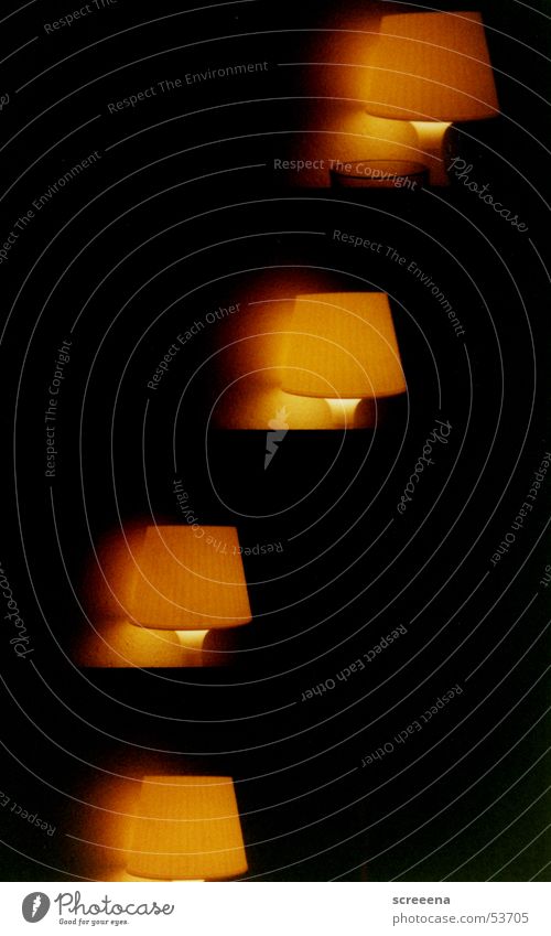 Fire Lampe Licht schwarz gelb dunkel Physik orange Lomografie supersampler Kontrast Wärme