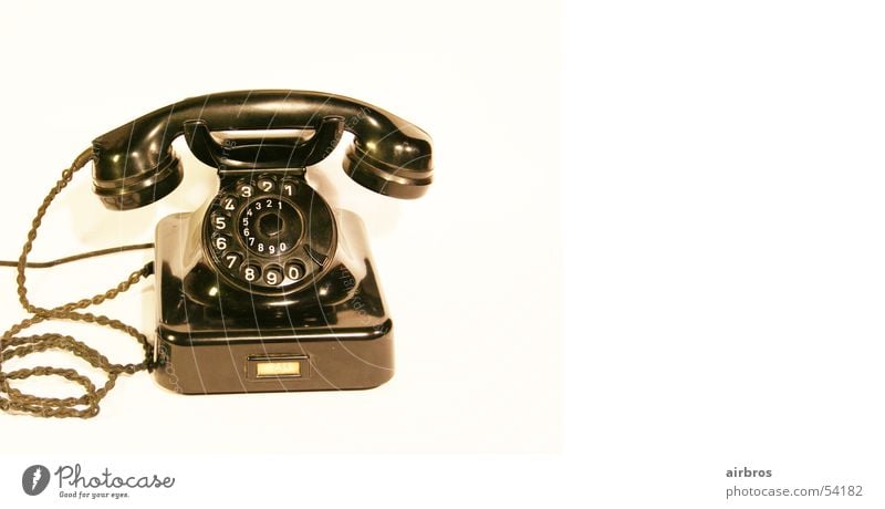 who is ringing? Telefon Fünfziger Jahre Antiquität antiquarisch alt