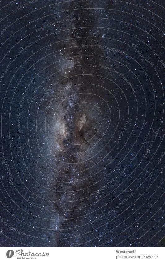 Botswana, Milchstraße Nacht nachts Astronomie Himmelskunde Sternkunde Sternhimmel Sternenhimmel leuchtend strahlend hell Ausschnitt Teil Teilansicht