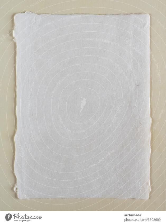 Handgemachtes japanisches Washi-Papier Kunst Hintergrund abschließen Textfreiraum Handwerk Kreativität Dekor Dekoration & Verzierung Detailaufnahme Saum Sehne