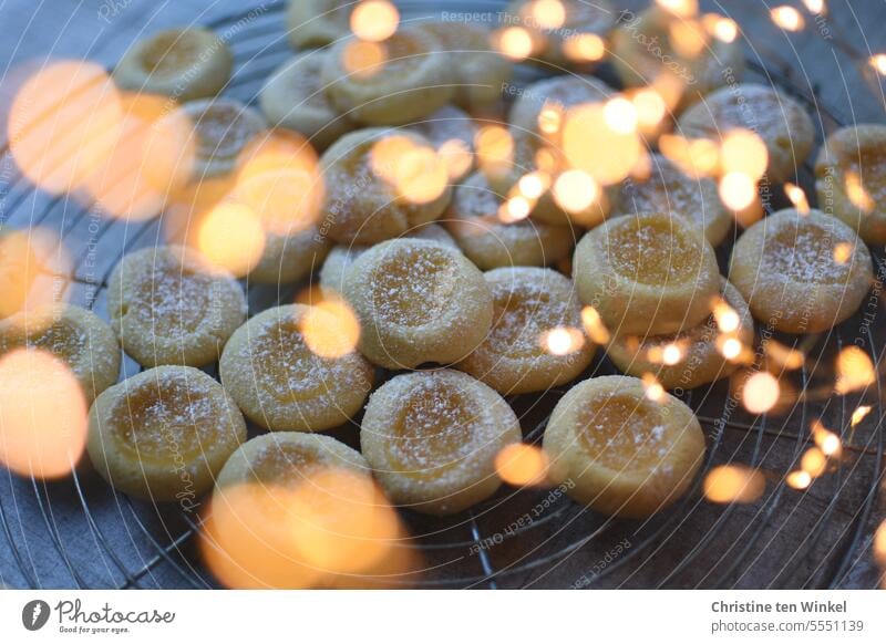 Lemon Curd Cookies Plätzchen Weihnachtsplätzchen sebstgebacken Vorfreude Weihnachten & Advent Weihnachtsgebäck Weihnachtsbäckerei Adventszeit Kekse Lebensmittel