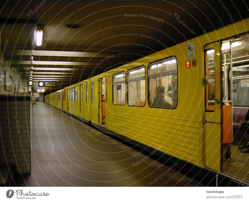 U-Bahn Kaiserdamm Mobilität Wagon