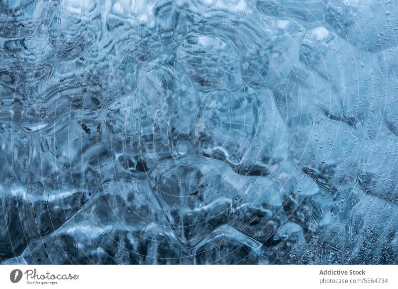 Nahaufnahme eines Eisstücks Frost kalt Wasser gefroren Gletscher Island Seeküste Meeresufer Norden frieren Strand Spielfigur nordisch jokulsarlon abschließen