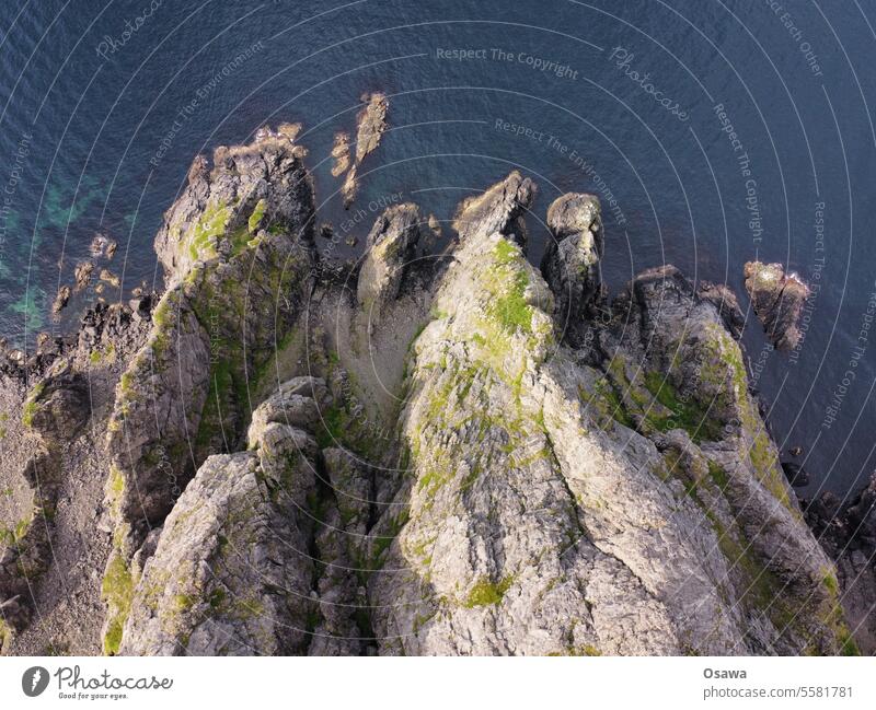 Nordkapp Küste Norwegen Meer Felsen Steilküste