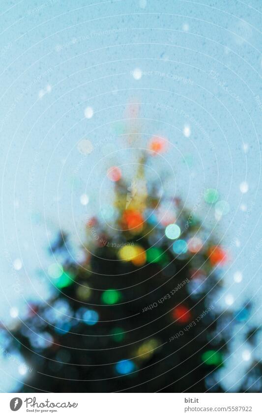 $ Oh Tannenbaum ... I ... mit Glitterschein Weihnachten & Advent Weihnachtsdekoration Feste & Feiern Dekoration & Verzierung festlich Weihnachtsbaum Stimmung