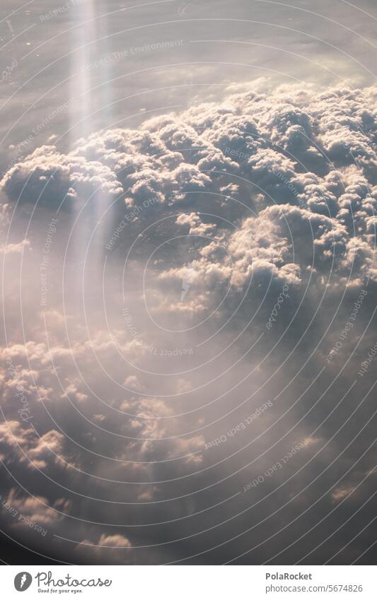 #A0# Himmel Himmel (Jenseits) Himmelszelt Wolken himmelwärts Flugzeugfenster Farbfoto Himmelsrichtung Außenaufnahme himmelblau Himmelsstürmer Sonnenlicht Licht