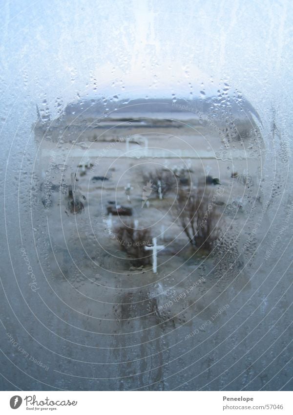 Friedhof Fenster unheimlich Rücken gelehrt Religion & Glaube