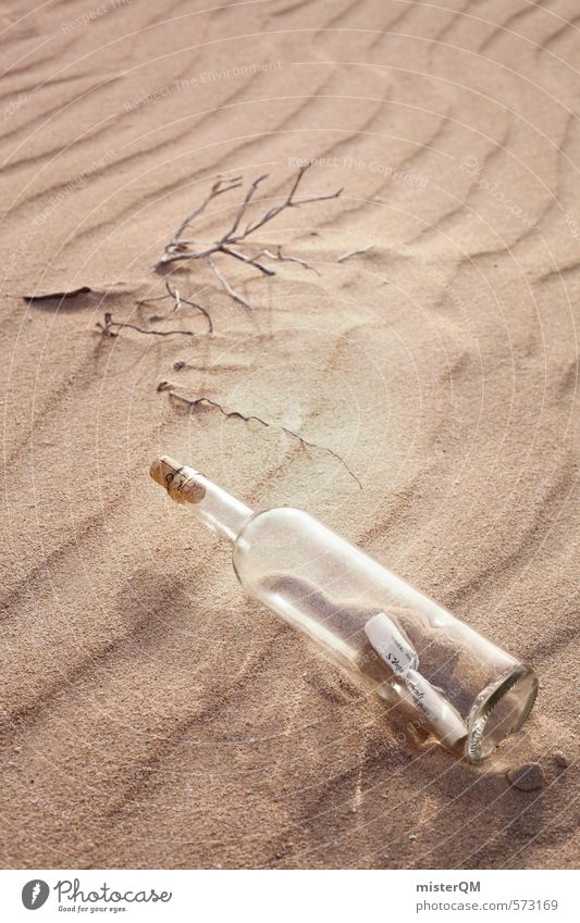 I.love.FV XVII Kunst ästhetisch Zufriedenheit Wüste Wüstenpflanze Einsamkeit Flasche Flaschenhals Flaschenboden Flaschenpost Information Romantik