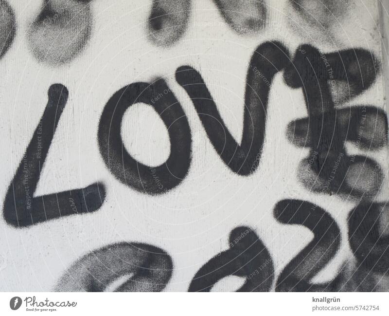 Love Liebe Graffiti Gefühle Verliebtheit Liebeserklärung Romantik Liebesgruß Symbole & Metaphern Zusammensein Liebesbekundung Zeichen Sympathie Glück