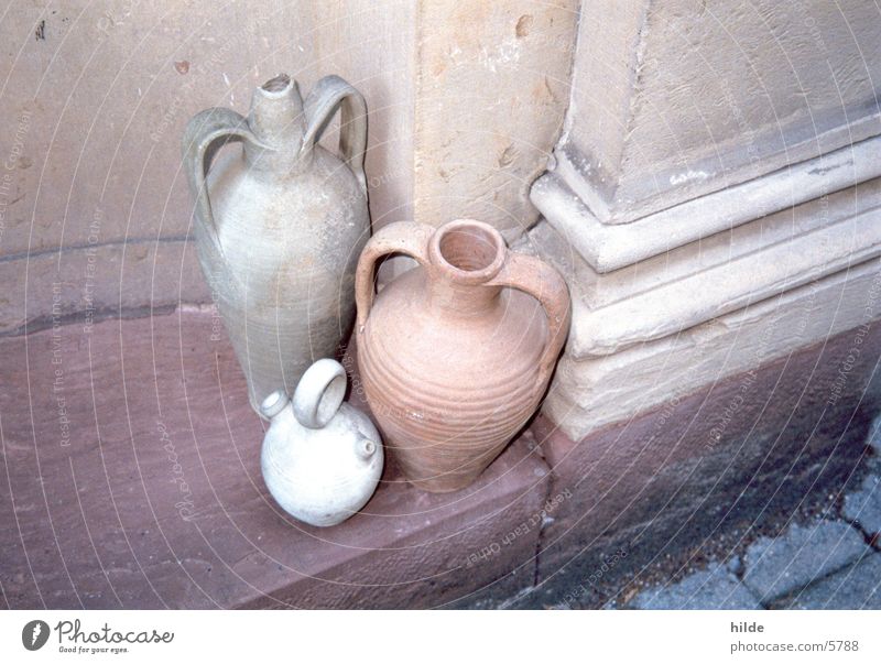 stilleben I Terrakotta Vase Keramik Dinge tontöpfe