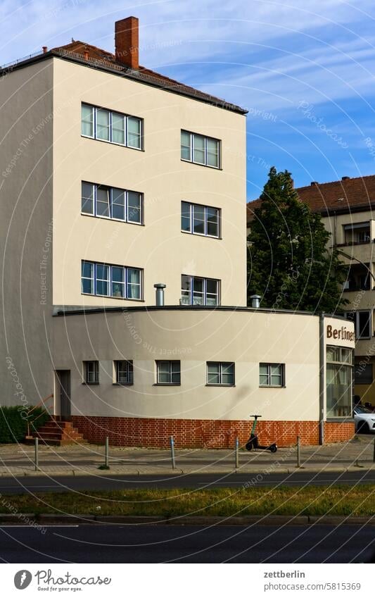 Berliner Bau- und Wohnungsgesellschaft von 1892 architektur berlin büro city deutschland fassade fenster froschperspektive gebäude hauptstadt haus himmel