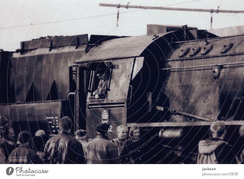 52er Dampflokomotive Nostalgie Verkehr Eisenbahn